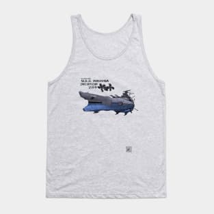 USS Arizona Space Battleship Tank Top